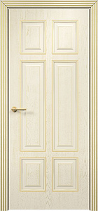 Недавно просмотренные - Дверь Оникс Гранд фрезерованная эмаль слоновая кость патина золото, глухая