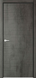 Дверь V Лоярд эмалит Севилья 30 бетон темный, глухая