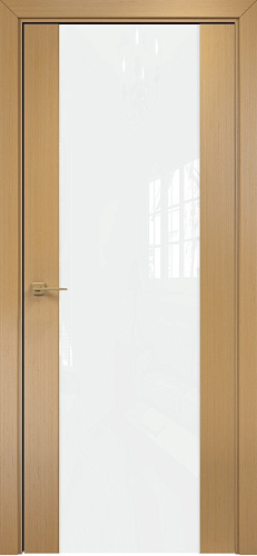 Дверь Оникс Парма 1 анегри, глухая лакобель RAL 0333