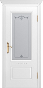Недавно просмотренные - Дверь Шейл Дорс Аккорд В1 эмаль белая, стекло матированное узор 1