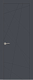 Дверь Ситидорс Винсент эмаль RAL 7024,глухая