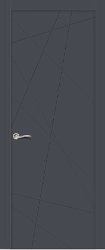 Дверь Ситидорс Винсент эмаль RAL 7024,глухая