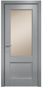 Недавно просмотренные - Дверь Оникс Тоскана 2 эмаль RAL 7040, сатинат бронза