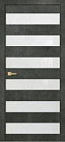 Дверь Оникс Нео бетон темный, глухая