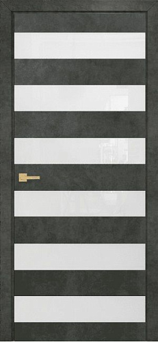 Дверь Оникс Нео бетон темный, глухая