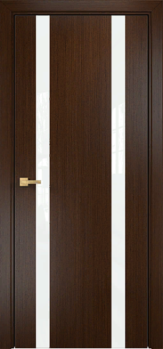 Дверь Оникс Верона 2 венге, триплекс белый