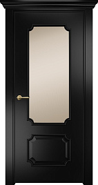 Недавно просмотренные - Дверь Оникс Палермо эмаль черная по МДФ, сатинат