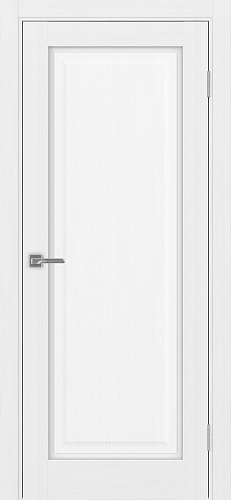Дверь Эко 601С.21 ОФ4 белый лед, lacobel белый