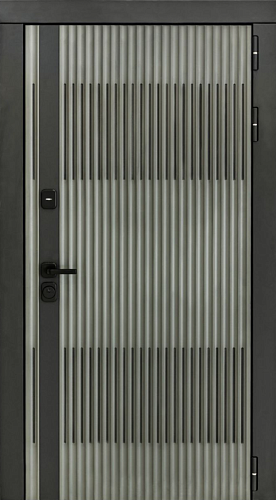 Входная дверь Bomond Elfy асфальт/панель на выбор