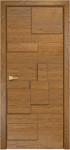 Дверь Оникс Берлин дуб золотистый, глухая