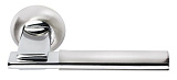 Межкомнатная ручка Morelli MH13, никель белый/полированный хром