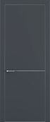 Схожие товары - Дверь Z K10 полипропилен  графит премьер, ALU кромка хром, молдинг серебро, глухая