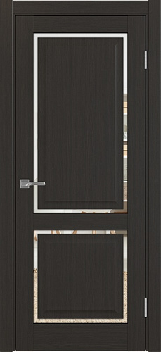 Дверь Эко 602С.2121 ОФ4 венге, зеркало