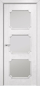 Недавно просмотренные - Дверь Оникс Валенсия эмаль белая патина серебро, сатинат