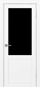 Недавно просмотренные - Дверь Эко 502.21 белый снежный, lacobel черный