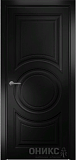 Дверь Оникс Софья эмаль черная, глухая