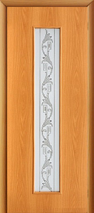 Недавно просмотренные - Дверь Браво 24Х миланский орех, стекло белое сатинато "витраж"