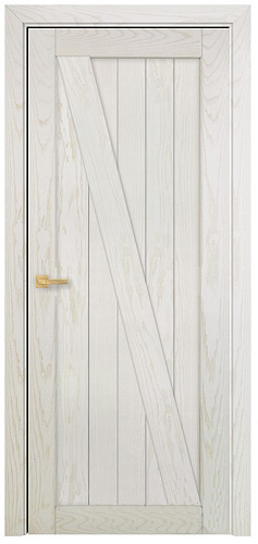 Дверь Оникс Лофт №3 жемчужный ясень, глухая