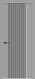Дверь Лайн3М серая, глухая