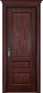 Недавно просмотренные - Дверь Ока массив дуба DSW сращенные ламели Аристократ №1 махагон, глухая