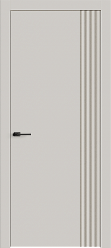 Дверь Лайн6 эмаль латте, глухая
