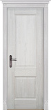 Дверь Ока массив дуба цельные ламели Классик №4 эмаль белая, глухая