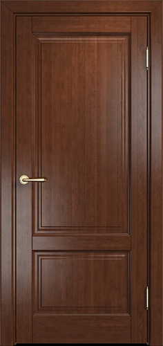 Дверь ПМЦ массив ольхи микс ОЛ83 коньяк, глухая