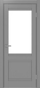 Недавно просмотренные - Дверь Эко 502.21U серый, lacobel белый
