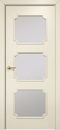 Дверь Оникс Валенсия эмаль слоновая кость, сатинат
