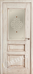Недавно просмотренные - Дверь Оникс Версаль эмаль слоновая кость с патиной, фьюзинг "Ажур"