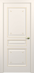 Недавно просмотренные - Дверь Z Ampir Т3 decor эмаль Pearl patina Gold, глухая