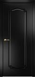 Дверь Оникс Венеция 2 эмаль черная, глухая