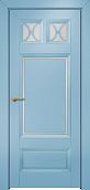 Схожие товары - Дверь Оникс Шанель 2 фрезерованная эмаль голубая, сатинато с решеткой