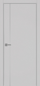 Недавно просмотренные - Дверь Эко 204 пепельный молдинг SC, кромка AL хром SC с 2-х сторон, глухая