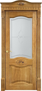 Недавно просмотренные - Дверь ПМЦ массив дуба Д3 орех 5%, стекло 3-3
