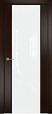 Дверь Оникс Престиж палисандр, триплекс белый