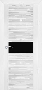 Недавно просмотренные - Дверь ZADOOR D2 техно эмаль белая, стекло лакобель черное