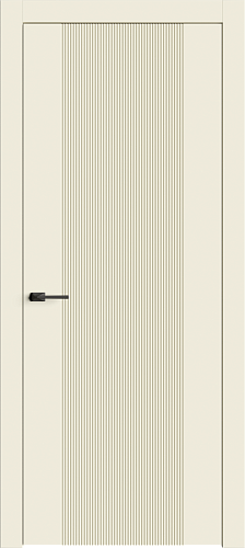 Дверь Лайн3 эмаль RAL 9001, глухая