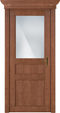 Дверь Статус CLASSIC 532 анегри, стекло сатинато белое матовое
