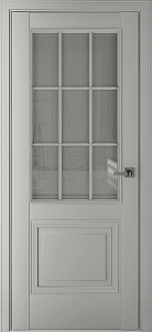 Недавно просмотренные - Дверь Z Венеция АК В3 экошпон серый, сатинат, английская решетка