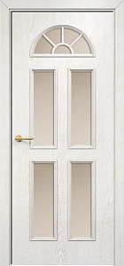 Недавно просмотренные - Дверь Оникс Бостон эмаль белая патина золото, сатинат бронза