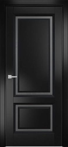 Дверь Оникс Бристоль эмаль черная