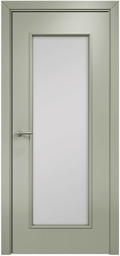Дверь Оникс Турин эмаль RAL 7038, сатинат