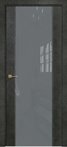 Недавно просмотренные - Дверь Оникс Парма 1 бетон темный, глухая лакобель RAL 7040