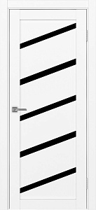 Недавно просмотренные - Дверь Эко 506.112У белый снежный, lacobel черный