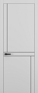 Недавно просмотренные - Дверь Z K20 полипропилен серый, молдинг черный, глухая