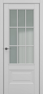 Недавно просмотренные - Дверь Z Турин АК В2 экошпон серый, сатинат, английская решетка