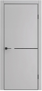 Недавно просмотренные - Дверь L-50.1 серебристо-серый кромка ABS, глухая