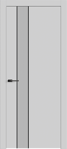 Дверь Лайн4М эмаль RAL 7047, глухая