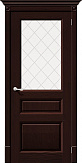 Схожие товары - Дверь Vi Lario массив сосны Леонардо венге Т19, стекло сатинато белое